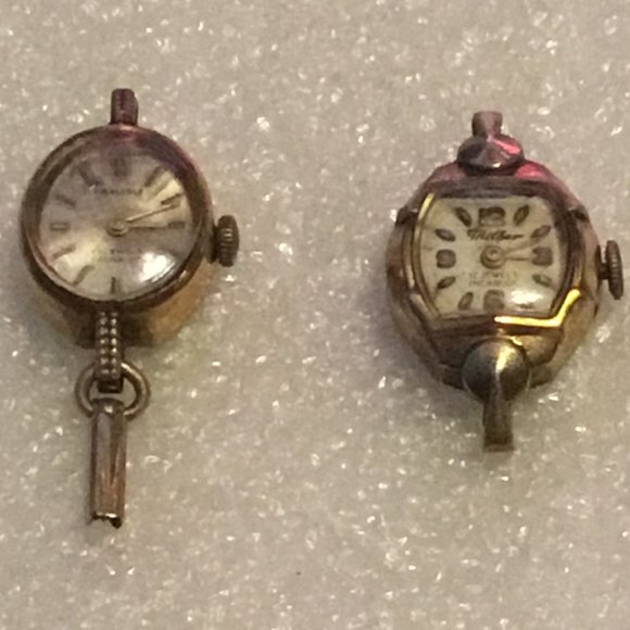 Lot of 2 antique ladies 1/20 10K gold-filled wrist watches - Carlisle & Milber main image 11